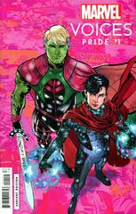 Marvel's Voices: Pride [Jimenez Virgin] #1 (2021) Comic Books Marvel's Voices: Pride Prices