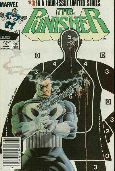 The Punisher: Limited Series [Newsstand] #3 (1986) Comic Books Punisher