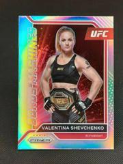 Valentina Shevchenko [Silver] Ufc Cards 2022 Panini Prizm UFC Bonus Machines Prices
