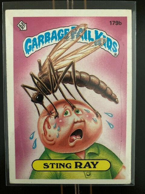 Sting RAY #179b 1986 Garbage Pail Kids