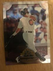 Lance Johnson #142 Baseball Cards 1998 Leaf 50th Anniversary Prices