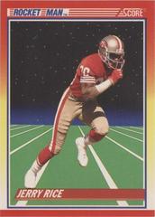Jerry Rice #556 Football Cards 1990 Panini Score Prices