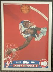 Corey Maggette Basketball Cards 2003 Topps Prices