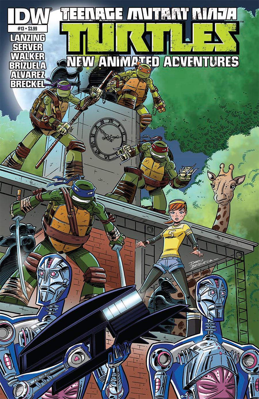 Teenage Mutant Ninja Turtles: New Animated Adventures #13 (2014) Comic Books Teenage Mutant Ninja Turtles: New Animated Adventures