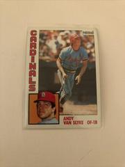 Andy Van Slyke #206 Baseball Cards 1984 Topps Nestle Prices
