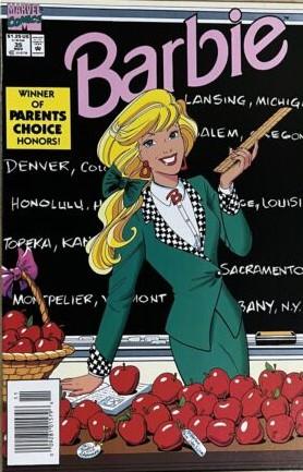 Barbie [Newsstand] #35 (1993) Comic Books Barbie