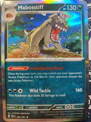 Mabosstiff #63 Pokemon Paldean Fates Prices