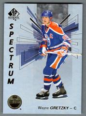 Wayne Gretzky Hockey Cards 2016 SP Authentic Spectrum FX Prices
