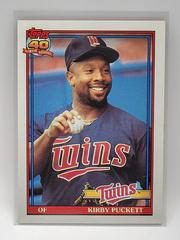 Kirby Puckett Baseball Cards 1991 Topps Prices