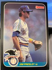 Jim Presley Baseball Cards 1987 Donruss All Stars Prices