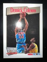 Derrick Coleman Basketball Cards 1991 Hoops Prices