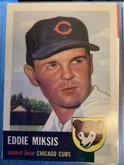 Eddie Miksis #39 Baseball Cards 1991 Topps Archives 1953 Prices