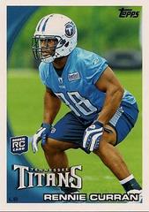 Rennie Curran #19 Football Cards 2010 Topps Prices