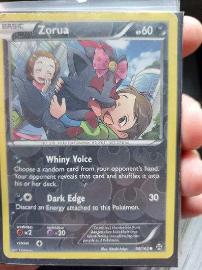 Zorua [Reverse Holo] #90 photo