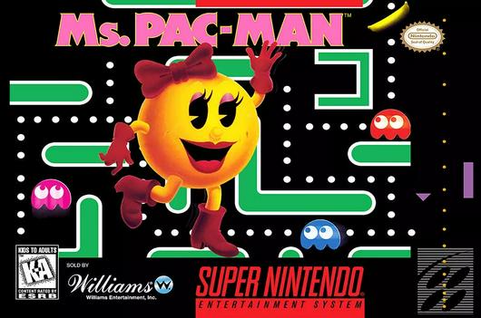 Ms. Pac-Man Cover Art