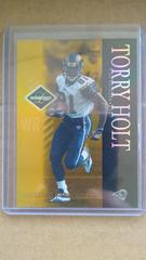 Torry Holt [Gold Spotlight] #92 Football Cards 2003 Leaf Limited Prices