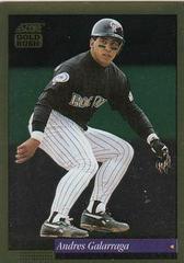 Andres Galarraga [Gold Rush] #8 Baseball Cards 1994 Score Prices
