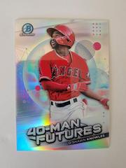 d'shawn knowles Baseball Cards 2021 Bowman Chrome 40 Man Futures Prices