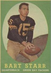 Bart Starr #66 Football Cards 1958 Topps Prices