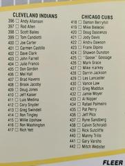 Checklist #396-490 #658 Baseball Cards 1989 Fleer Prices