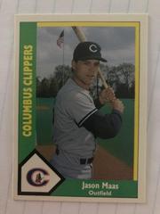 Jason Maas #15 Baseball Cards 1990 CMC Columbus Clippers Prices