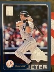 Derek Jeter #35 Baseball Cards 2001 Topps Opening Day Prices