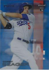 Corey Seager [Blue Refractor] #58 Baseball Cards 2016 Topps Finest Prices