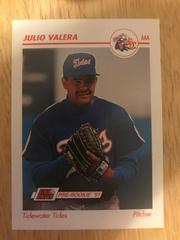Julio Valera #571 Baseball Cards 1991 Impel Line Drive Prices