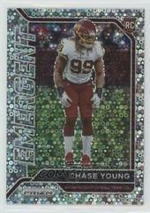 Chase Young [No Huddle] Football Cards 2020 Panini Prizm Emergent Prices