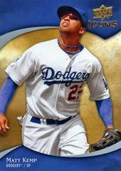 Matt Kemp #78 Baseball Cards 2009 Upper Deck Icons Prices