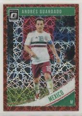 Andres Guardado [Optic Red Velocity] Soccer Cards 2018 Panini Donruss Prices