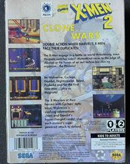 Back Cover (2) | X-Men 2 The Clone Wars [Mega Hit Series] Sega Genesis