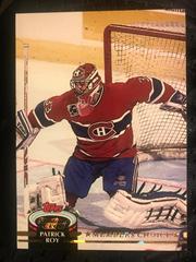 Patrick Roy [Members Choice] #252 Hockey Cards 1992 Stadium Club Prices