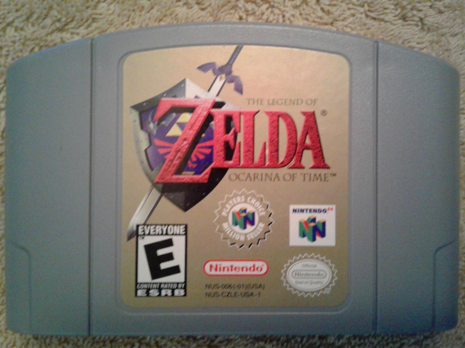 Zelda Ocarina of Time [Player's Choice] | Item only | Nintendo 64