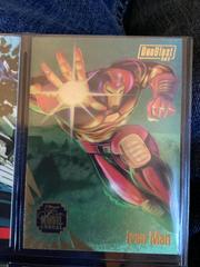 Iron Man, War Machn. Marvel 1995 Flair Duoblast Prices