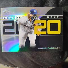 CHRIS PADDACK Baseball Cards 2020 Topps Chrome Update Decade's Next Prices