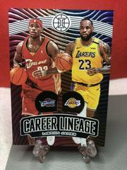 LeBron James [Sapphire] #23 Basketball Cards 2019 Panini Illusions Career Lineage Prices