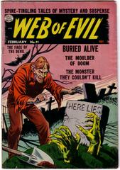 Web of Evil #11 (1954) Comic Books Web of Evil Prices