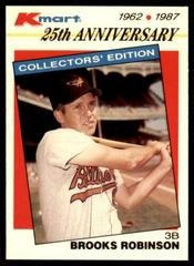 Brooks Robinson #9 Baseball Cards 1987 Kmart Prices