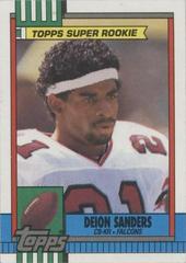 Deion Sanders #469 Football Cards 1990 Topps Prices