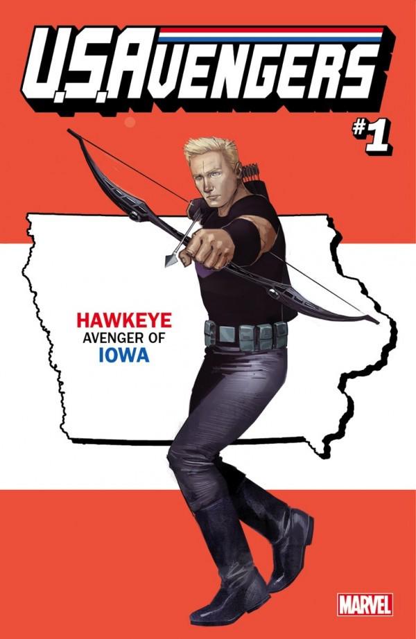 U.S.Avengers [Reis Iowa] #1 (2017) Comic Books U.S. Avengers