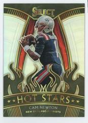 Cam Newton [Prizm] #HS17 Football Cards 2020 Panini Select Hot Stars Prices