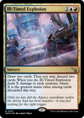 Ill-Timed Explosion #207 Magic Murders at Karlov Manor Prices