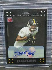 Dallas Baker [Autograph Refractor] Football Cards 2007 Topps Chrome Prices