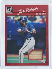 Joe Carter [Red] Baseball Cards 2023 Panini Donruss Retro 1990 Materials Prices