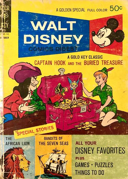 Walt Disney Comics Digest #31 (1971) Comic Books Walt Disney Comics Digest