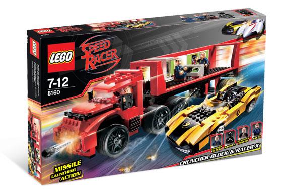 Cruncher Block & Racer X #8160 LEGO Speed Racer