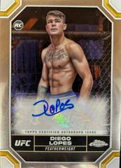 Diego Lopes #CRA-DLO Ufc Cards 2024 Topps Chrome UFC Rookie Autograph Prices