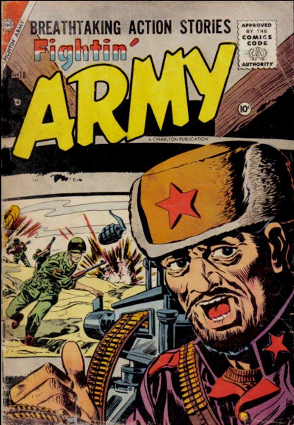 Fightin' Army #18 (1956) Comic Books Fightin' Army