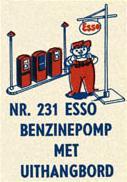 LEGO Set | Esso Pumps/Sign LEGO Classic